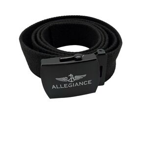 Allegiance Black Brentling Unisex Belt OS